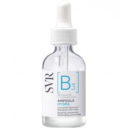 ABC Ampoule B, Hydra, Concentré réparteur, Repulpant 30ml SVR - Parashop