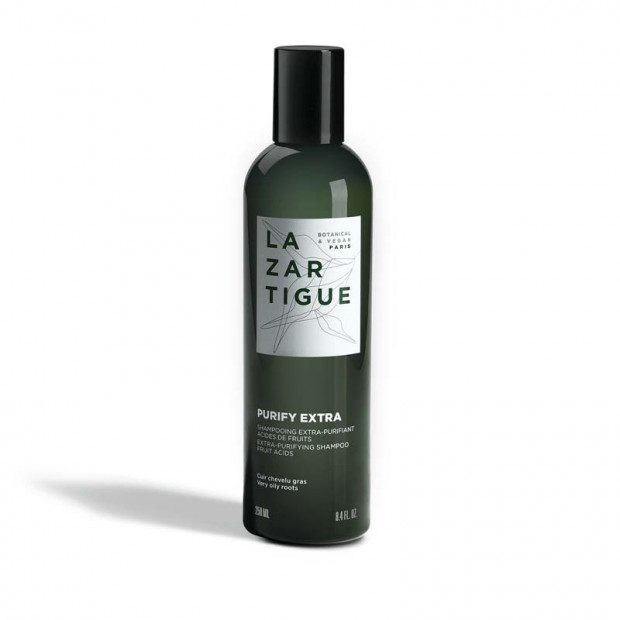 Shampoing extra-purify cheveux gras 250ml Lazartigue - Parashop