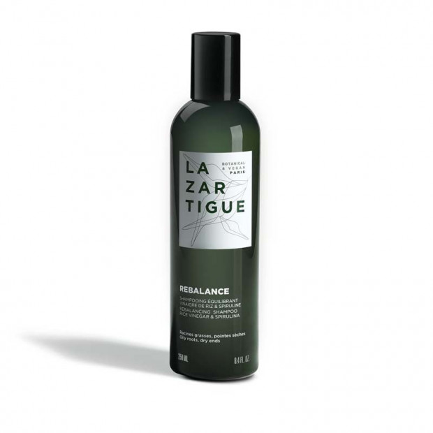 Shampoing racine grasse et pointe sèche rebalance 250ml Lazartigue - Parashop