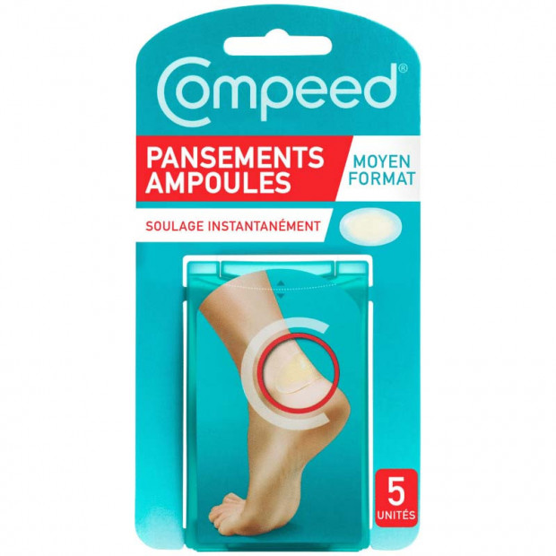 Ampoules Moyen Format, 5 unités Compeed - Parashop