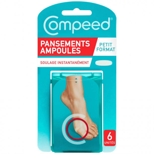 Ampoules Petit Format, 6 unités Compeed - Parashop