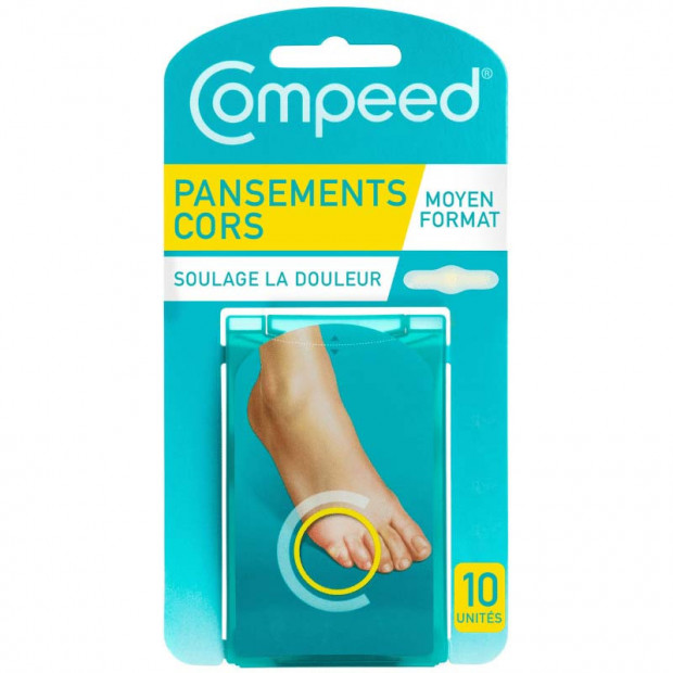 Cors Moyen Format, 10 unités Compeed - Parashop