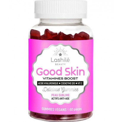 GOOD SKIN Vitamines boost, 60 gommes Lashilé Beauty - Parashop
