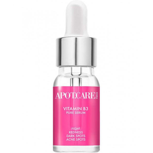 VITAMINE B3 Pure Sérum 15%, Booster anti-rougeurs Apot.Care - Parashop