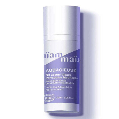 AUDACIEUSE BB crème visage perfectrice matifiante bio, 30ml
