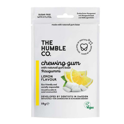 Chewing gum sans sucre citron x10