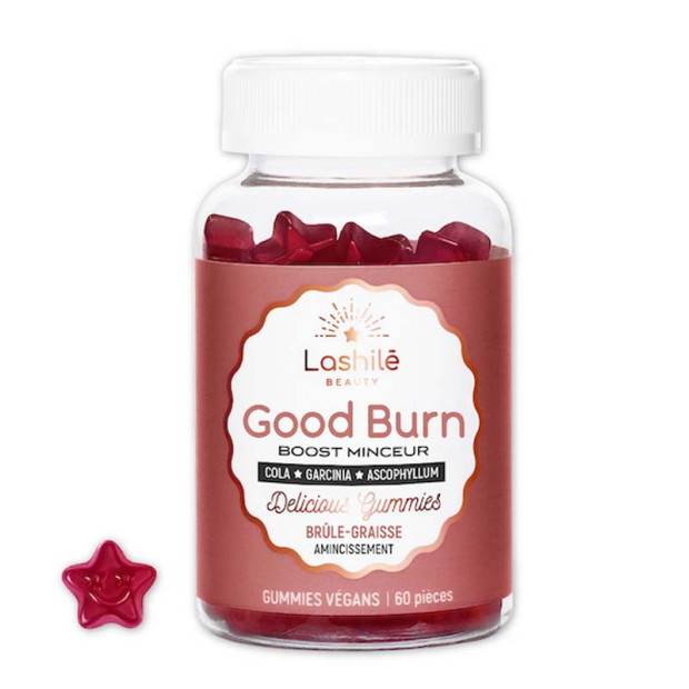 GOOD BURN Boost minceur brûle graisses, 60 gommes Lashilé Beauty - Parashop