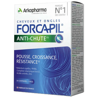 FORCAPIL® ANTI-CHUTE pousse croissance résistance, 30 comprimés