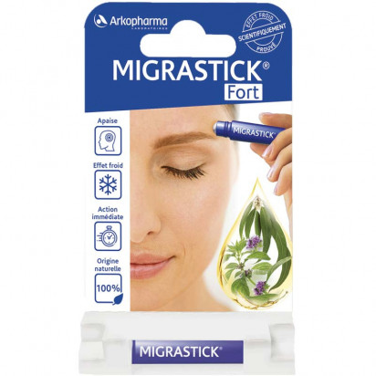 ARKOESSENTIEL MIGRASTICK FORT, Roll-on antimigraineux 3ml Arkopharma - Parashop