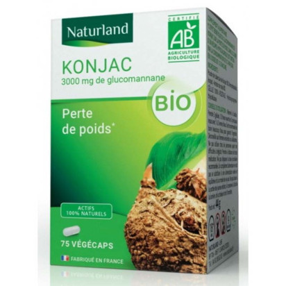 Konjac Bio 75 végécaps Naturland - Parashop