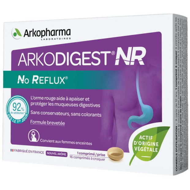 ARKODIGEST No Reflux 16 comprimés Arkopharma - Parashop