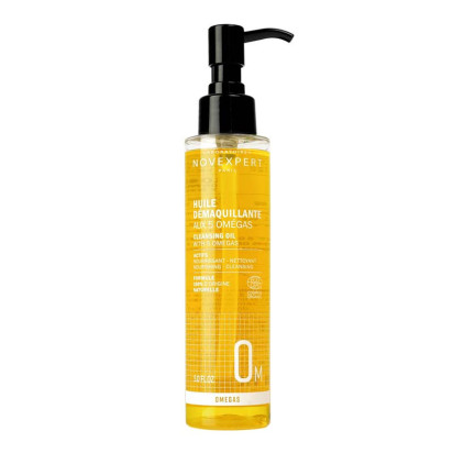 Huile démaquillante aux 5 omégas bio, 150ml Novexpert - Parashop