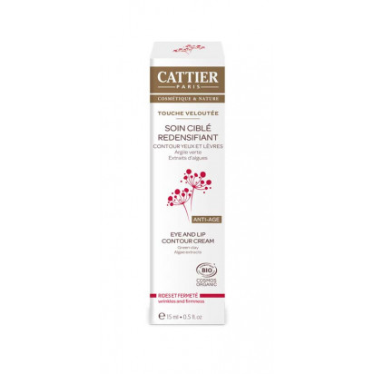 Soin ciblé redensifiant contour yeux et lèvres, 15ml Cattier - Parashop