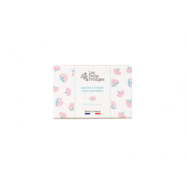 Savon solide Fleur de coton, 100g