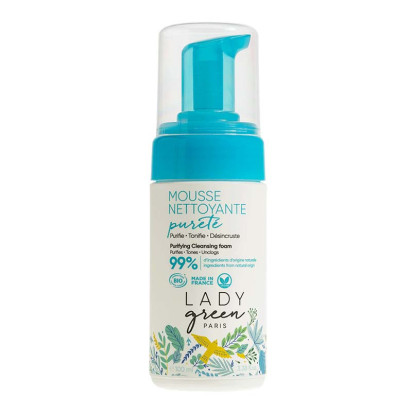 Mousse nettoyante pureté bio, 100ml Lady Green - Parashop