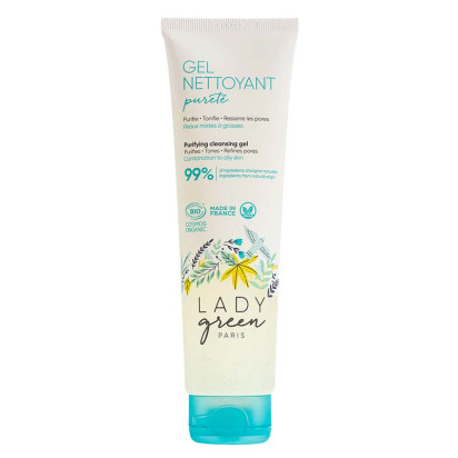 Gel nettoyant pureté bio, 150ml Lady Green - Parashop