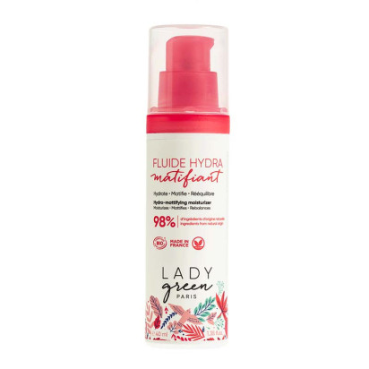 Fluide hydra matifiant, 40ml Lady Green - Parashop