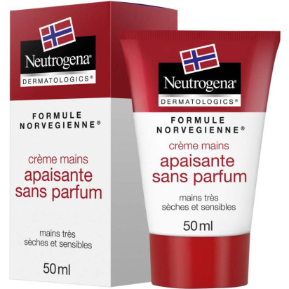 Crème Mains Apaisante Sans Parfum, 50ml Neutrogena - Parashop