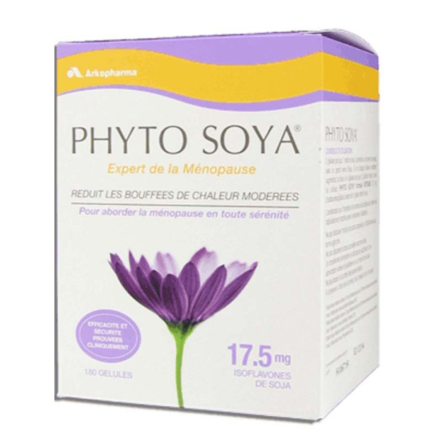 PHYTO SOYA® Préménopause 17.5 mg d’isoflavones de soja/gélule, 180 Gélules Arkopharma - Parashop