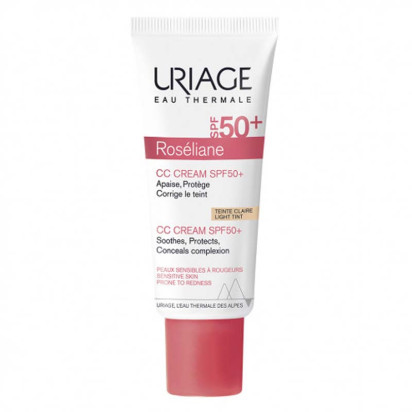 ROSÉLIANE CC Cream SPF50+ teinte claire, 40ml Uriage - Parashop