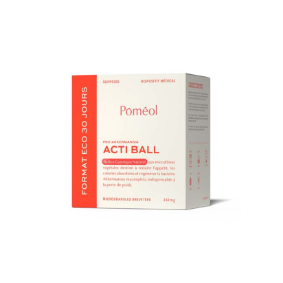 ACTI BALL PRO AKKERMANSIA Ballon gastrique végétal naturel, 180 gélules