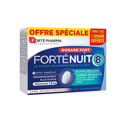 FORTENUIT 8H Endormissement et sommeil, 30 comprimés Forte Pharma - Parashop