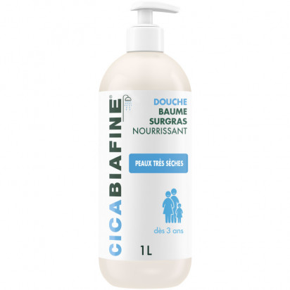 CICABIAFINE Baume douche hydratant, 1L Les Dermocosmétiques de Biafine - Parashop