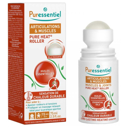 ARTICULATIONS & MUSCLES Pure heat roller,75ml Puressentiel - Parashop