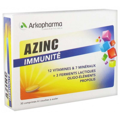AZINC Immunité tricouche, 30 comprimés Arkopharma - Parashop
