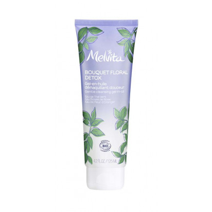 BOUQUET FLORAL Gel-en-huile démaquillant douceur détox, 125ml Melvita - Parashop