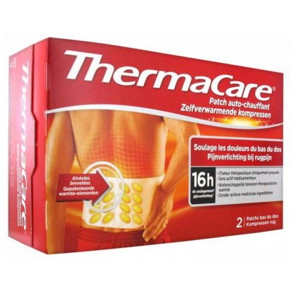 Patch auto-chauffant 16h ceinture dos x2 Thermacare - Parashop