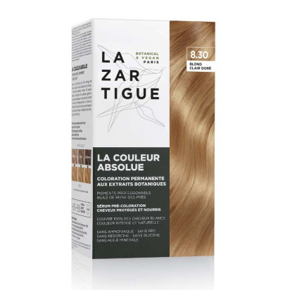 LA COULEUR ABSOLUE blond clair doré 8.30 60ml Lazartigue - Parashop