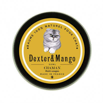 BAUME CHAMAN multi usages pour chat, 50ml Dexter & Mango - Parashop