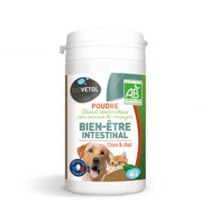 Poudre hygiène intestinale bio, 40g Biovetol - Parashop