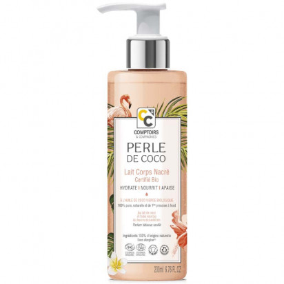 PERLE DE COCO Lait corps nacré, 200ml Comptoirs & Compagnies - Parashop