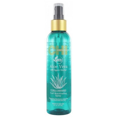 ALOE VERA Spray réactivateur de boucles, 177ml Chi - Parashop
