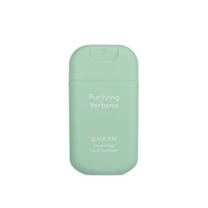 Spray désinfectant rechargeable Purifying Verbena 30ml à l’Aloe Vera Haan - Parashop