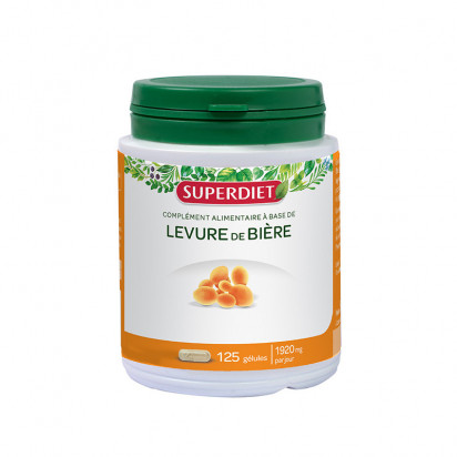 Levure de bière, 125 gélules