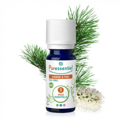 Huile essentielle de Tea Tree Bio, 30ml Puressentiel - Parashop