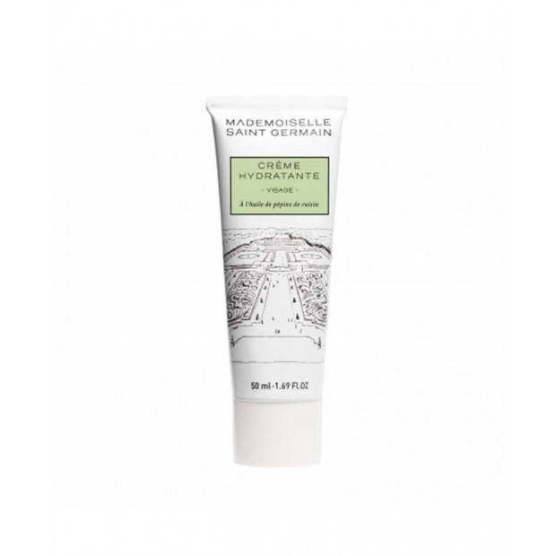 Crème hydratante visage à l'huile de pépins de raisin, 50ml Mademoiselle Saint Germain - Parashop