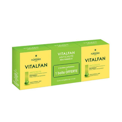 VITALFAN, Antichute réactionnelle, 3 Boîtes de 30 capsules