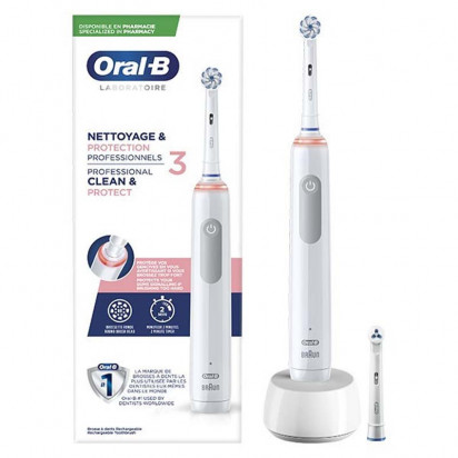Brosse à dents électrique nettoyage & protection professionnels 3 Oral B - Parashop