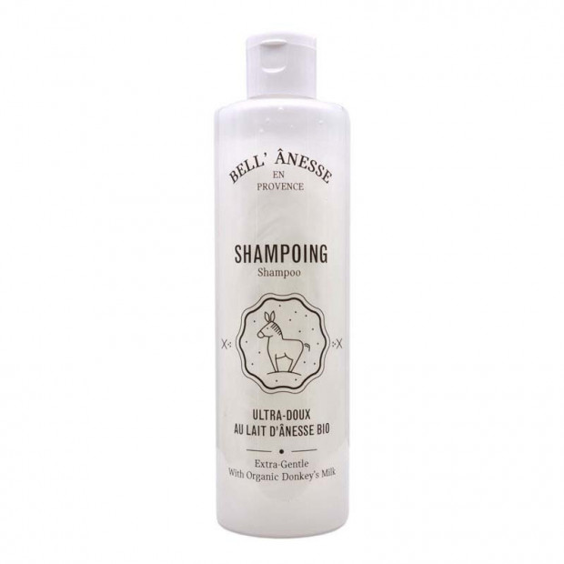 Shampoing hydratant au lait d'Ânesse bio, 250ml Bell Ânesse en Provence - Parashop