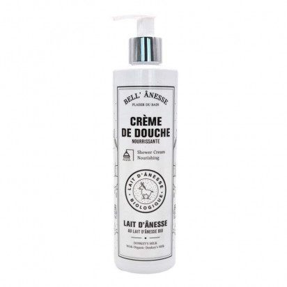 Crème de douche nourrissante et hydratante au lait d'Ânesse bio, 400ml Bell Ânesse en Provence - Parashop