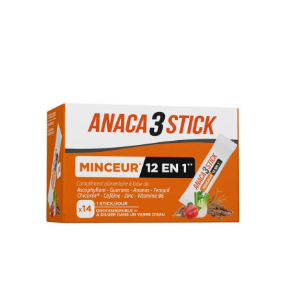 Minceur 12-en-1, 14 sticks Anaca3 - Parashop