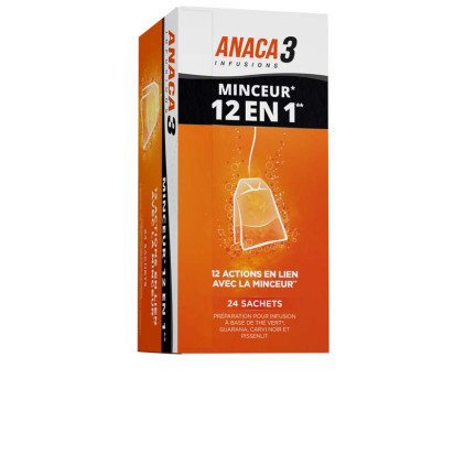 Infusion minceur 12-en-1, 24 sachets Anaca3 - Parashop