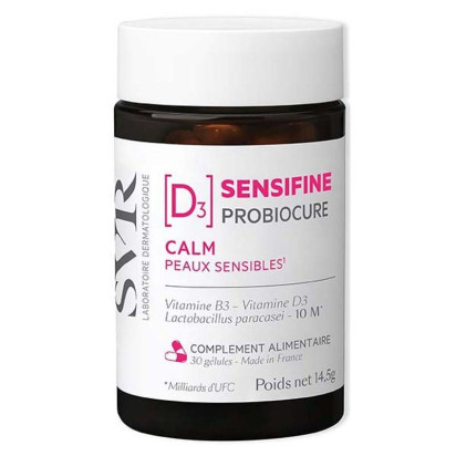 SENSIFINE Probiocure [D3] Calm Peaux sensibles, 30 gélules