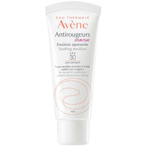 ANTIROUGEUR Jour émulsion apaisante SPF30, 40ml Avene - Parashop