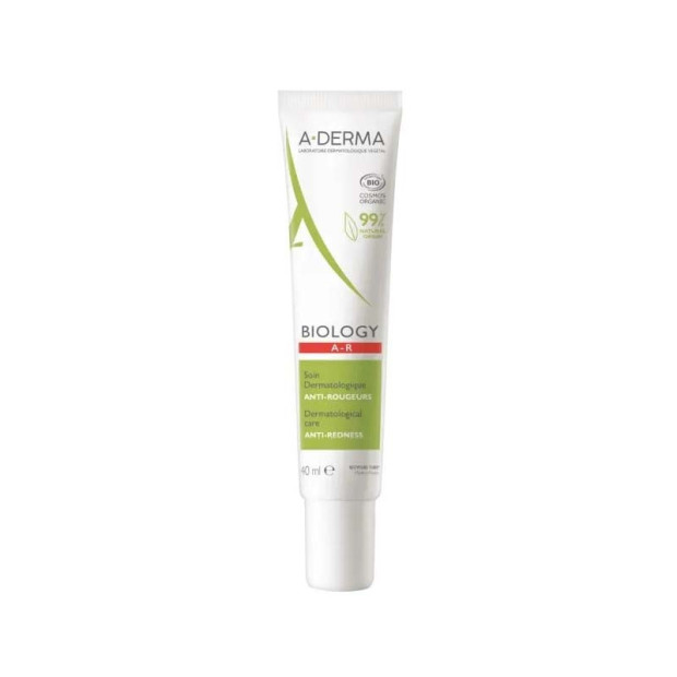 BIOLOGY Soin dermatologique anti-rougeurs, 40ml A-Derma - Parashop