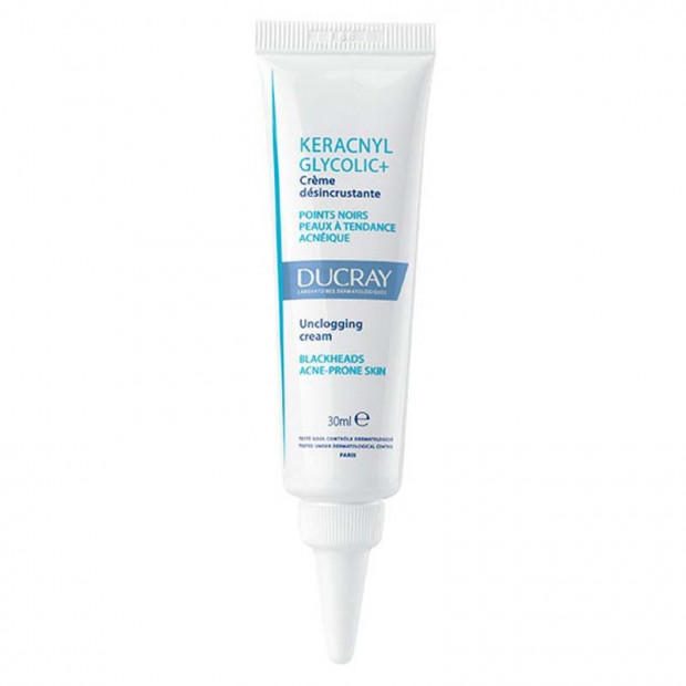 KERACNYL GLYCOLIC+ Crème désincrustante, 30ml Ducray - Parashop